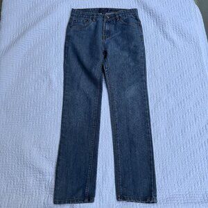 Lucky Brand Jeans Junior Cooper Slim Denim Leg Blue Jeans - 16